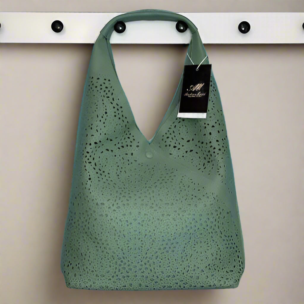 Csipke táska - Verde mela
