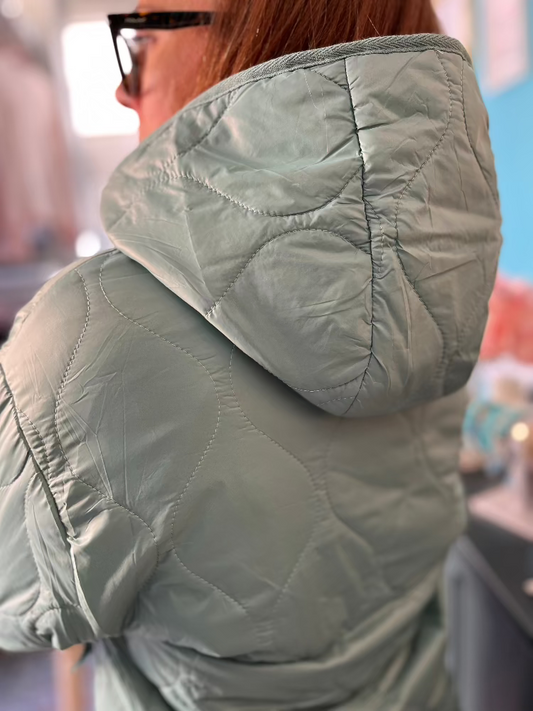 Kapucnis dzseki - Verde