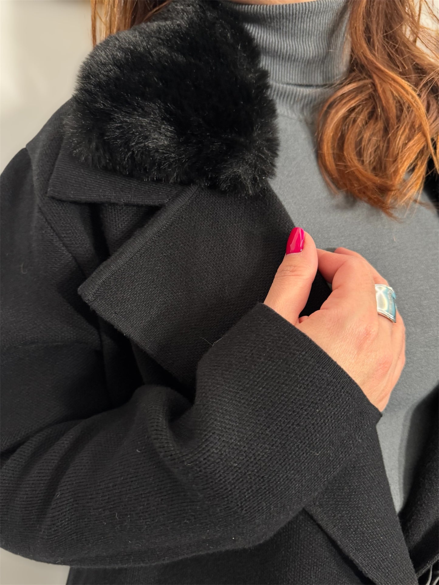 Kötött kabát - Lungo