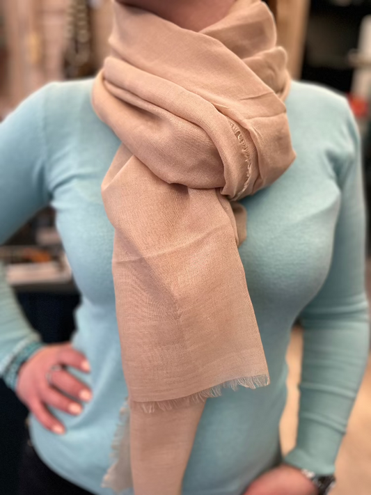 Vékony sál -Beige