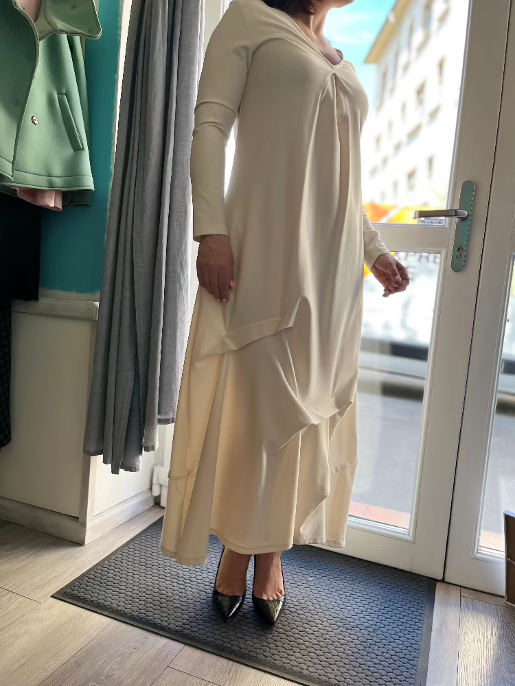 Hosszú ujjú maxi ruha - Panna