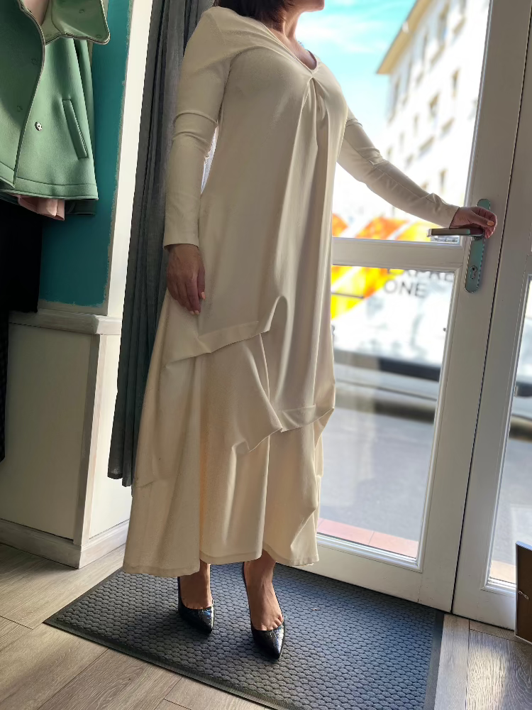 Hosszú ujjú maxi ruha - Panna