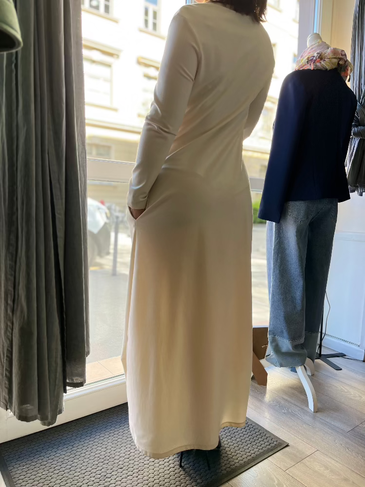 Hosszú ujjú maxi ruha - Panna