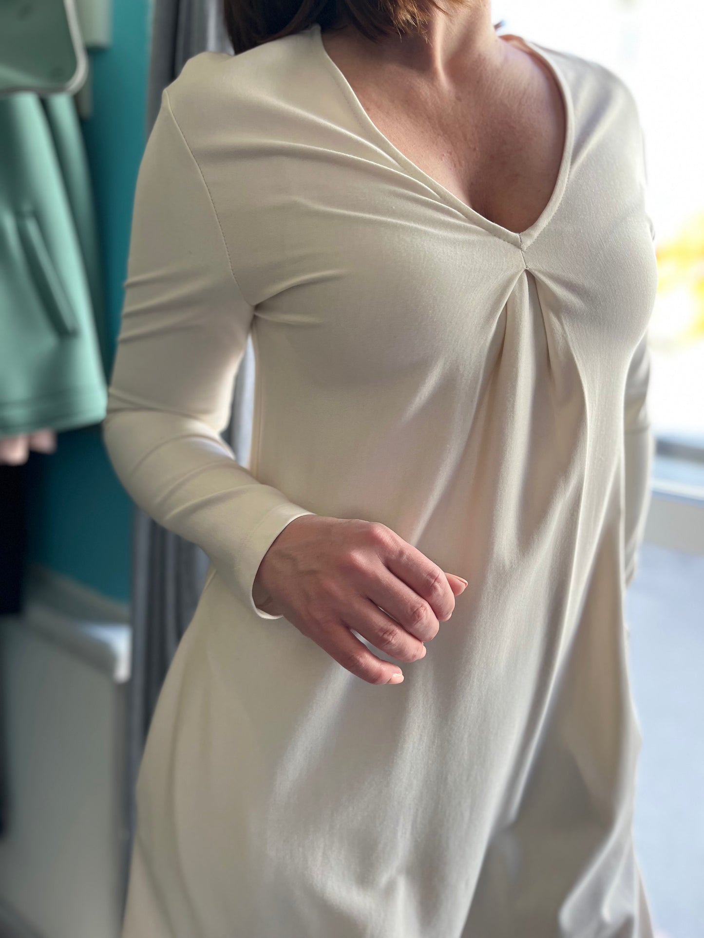 Hosszú ujjú maxi ruha - Panna
