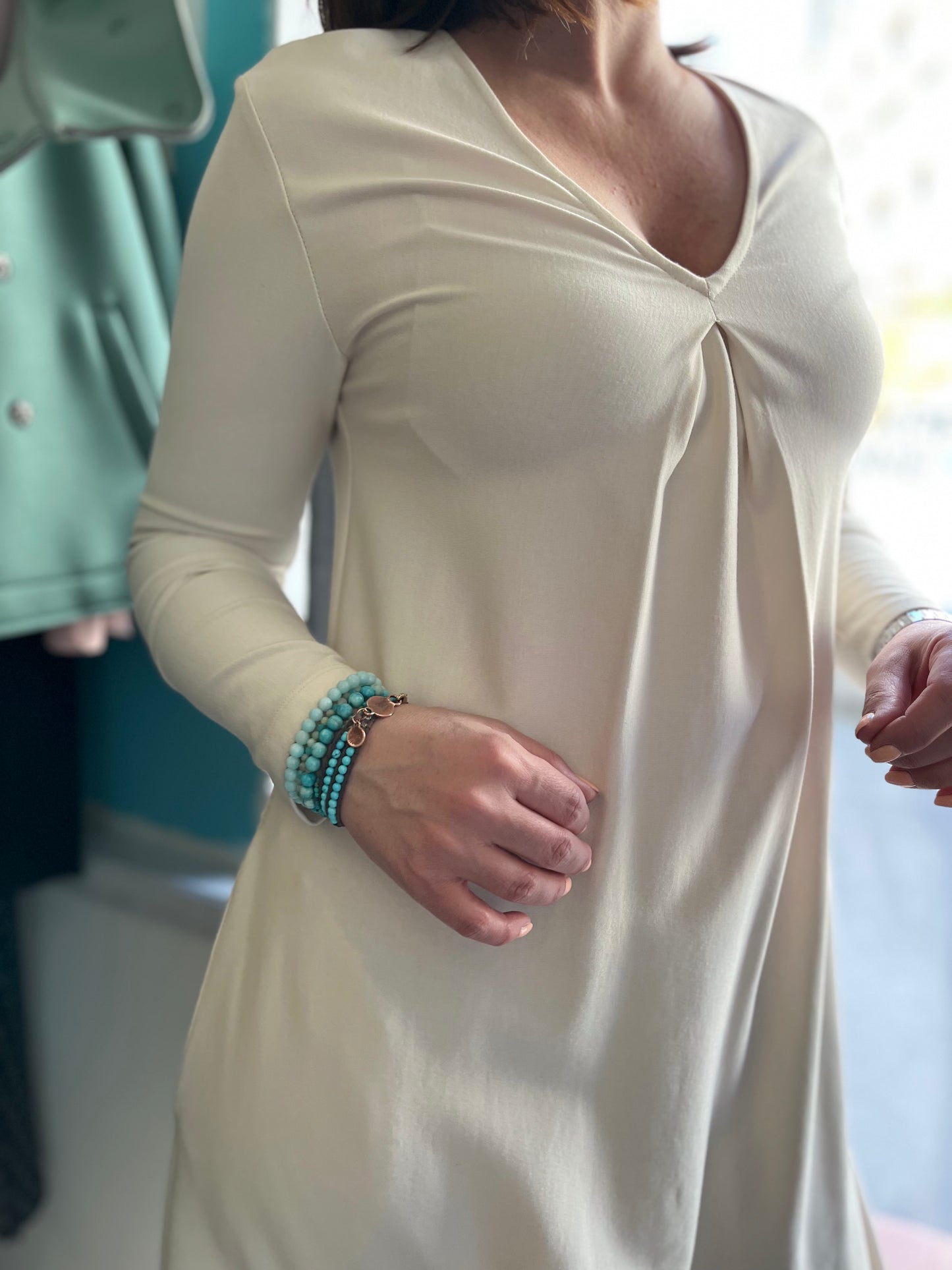 Hosszú ujjú maxi ruha - Panna
