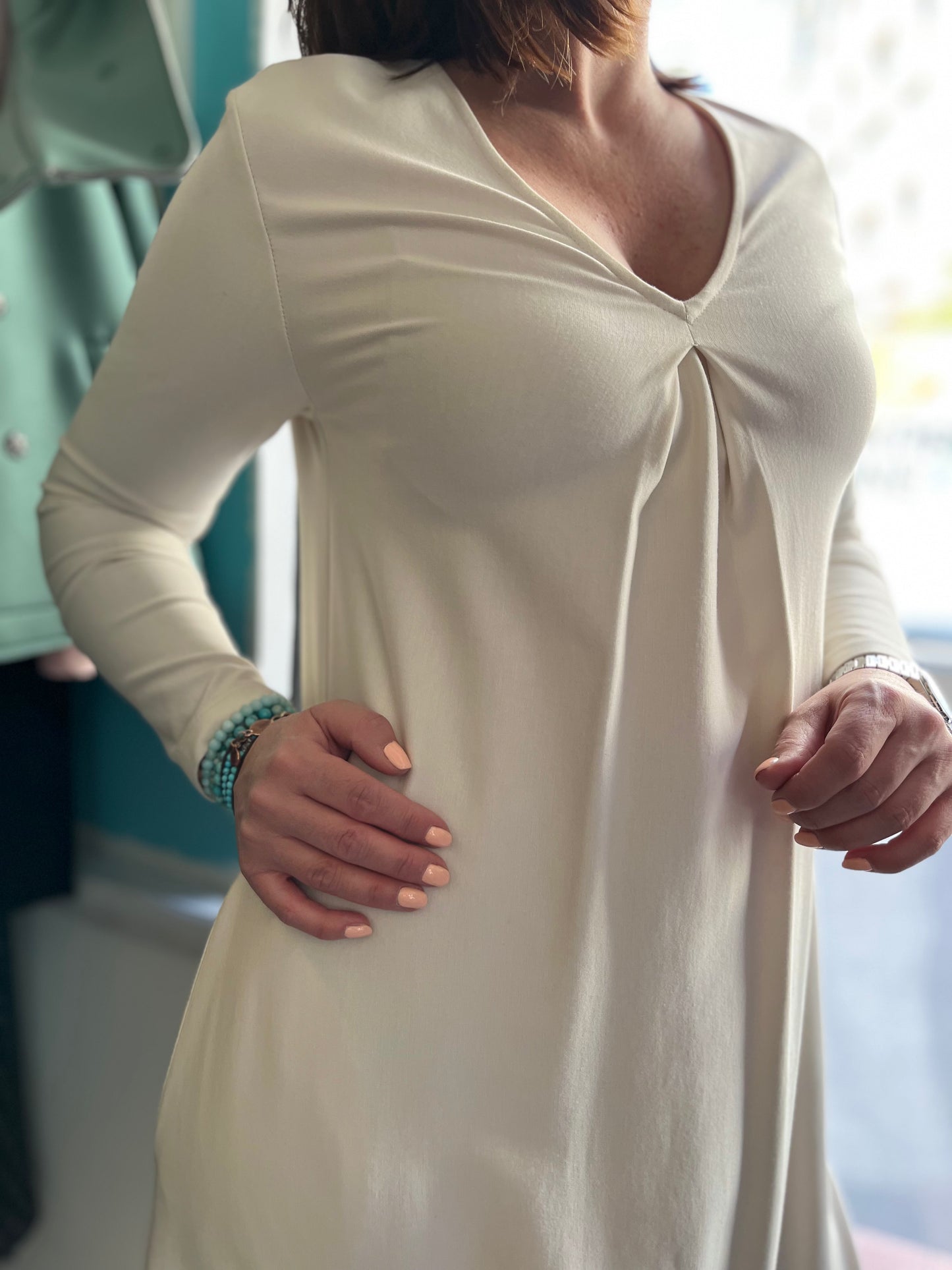 Hosszú ujjú maxi ruha - Panna