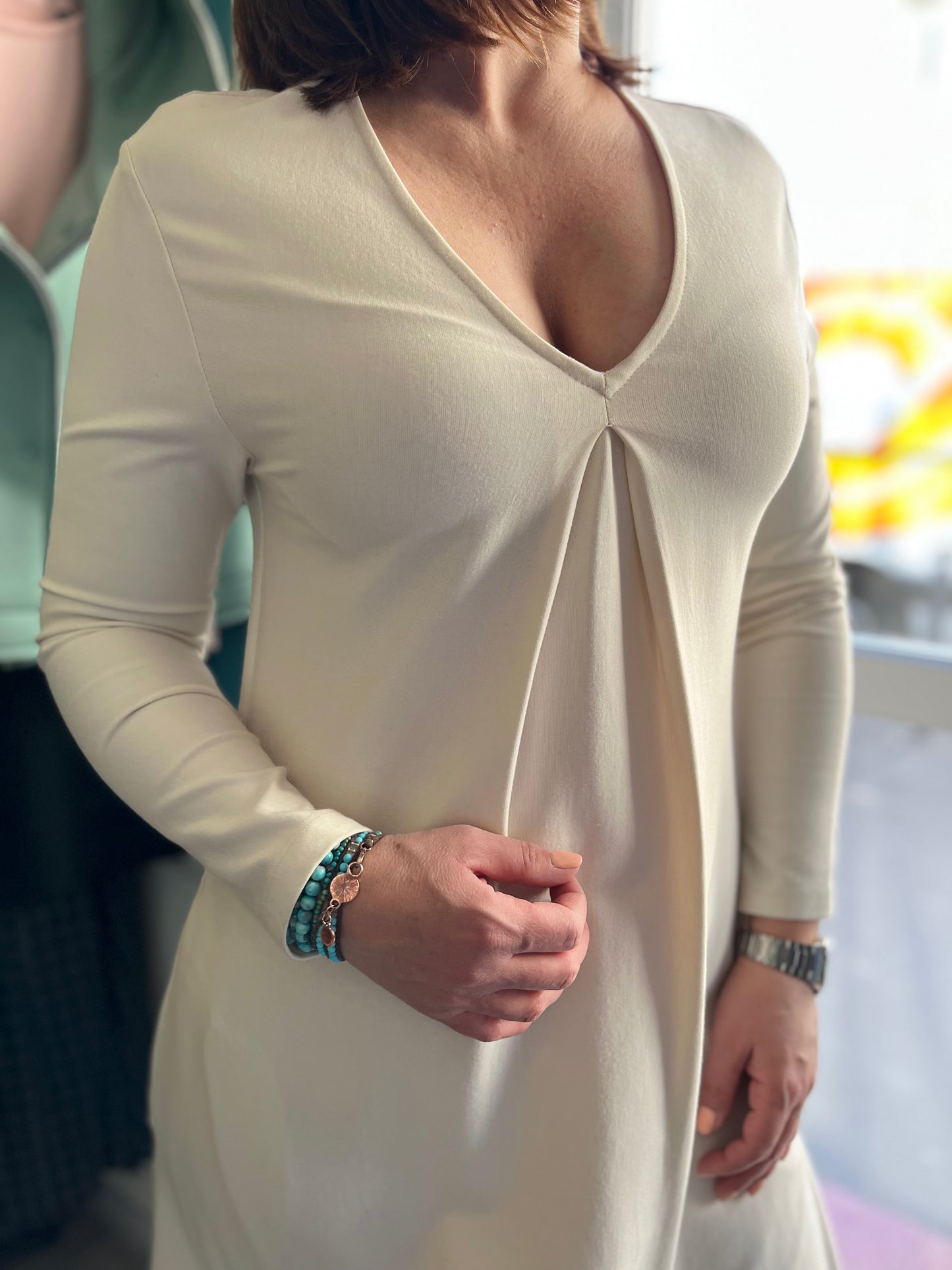 Hosszú ujjú maxi ruha - Panna