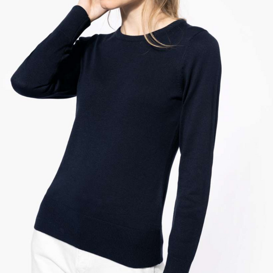 Női kötött pulóver