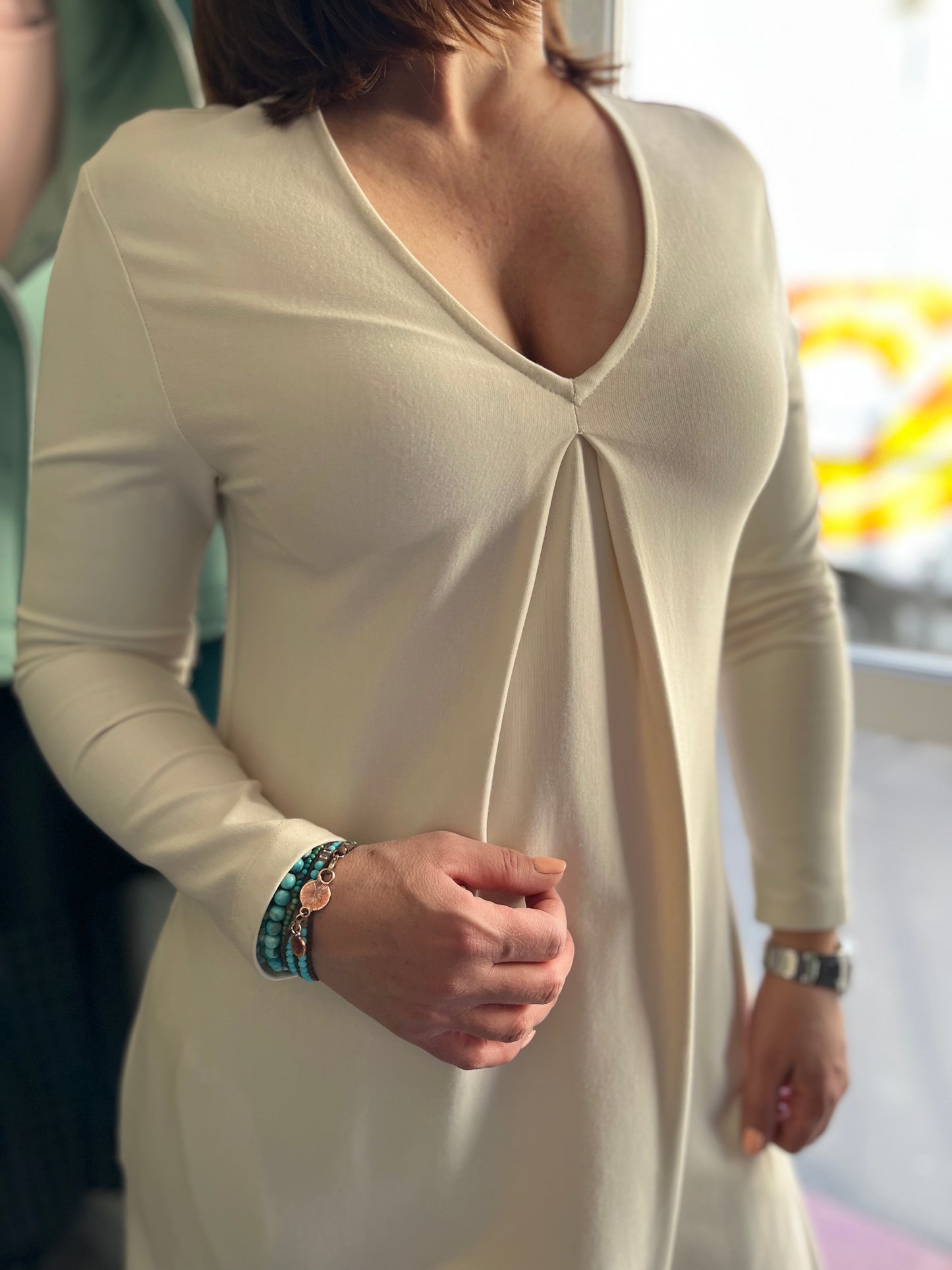 Hosszú ujjú maxi ruha - Panna