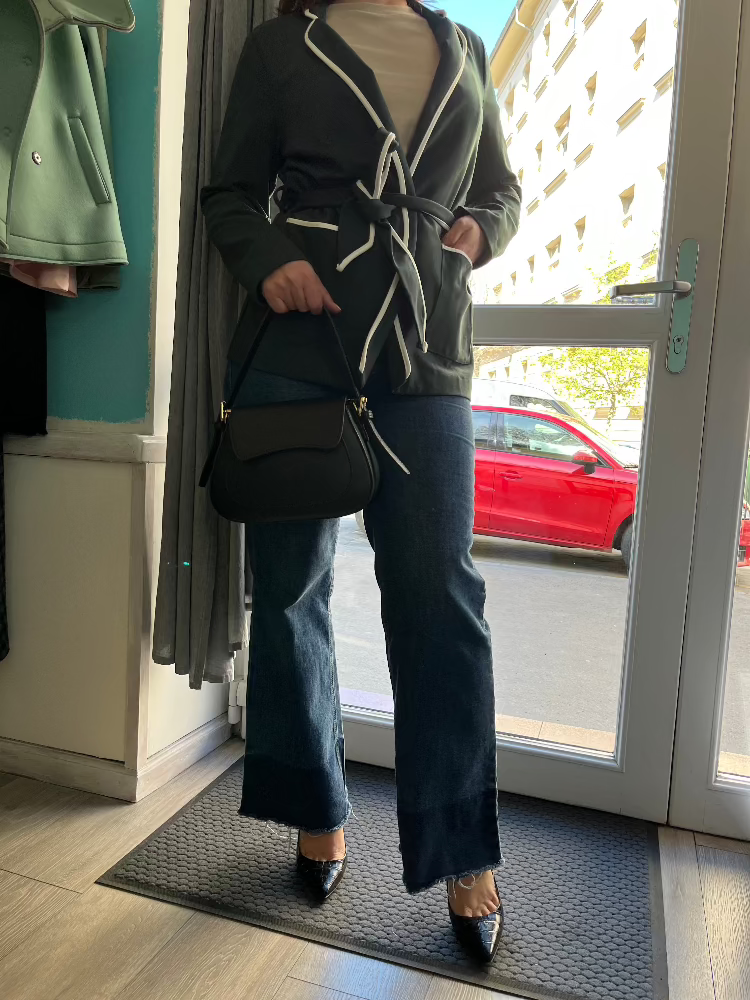 Kimono blézer - Verde