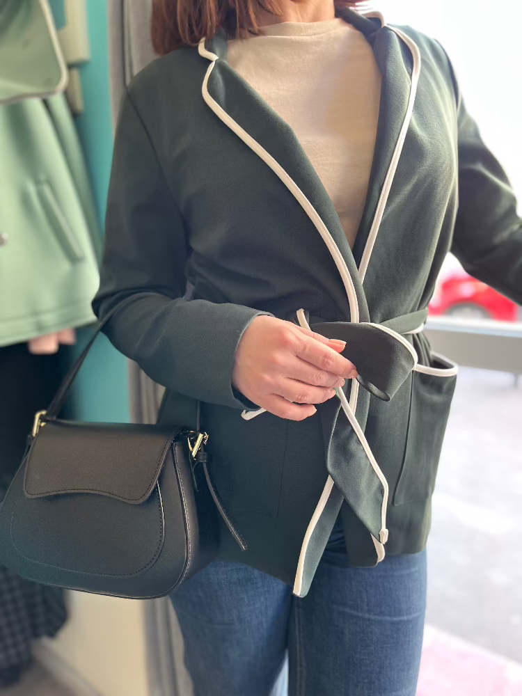 Kimono blézer - Verde