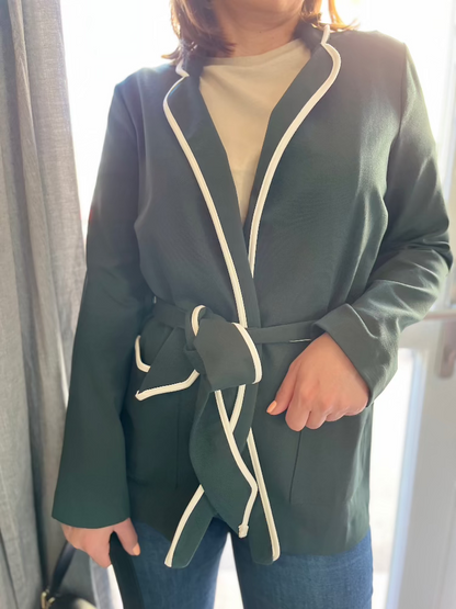 Kimono blézer - Verde